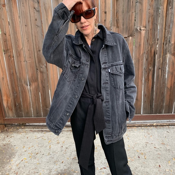 #Levis Faded Black #Jeanjacket - Picture 7 of 8